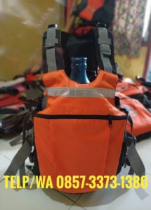 Pengrajin Rompi Pelampung Arung Jeram Jombang Telp/WA 0857-3373-1380